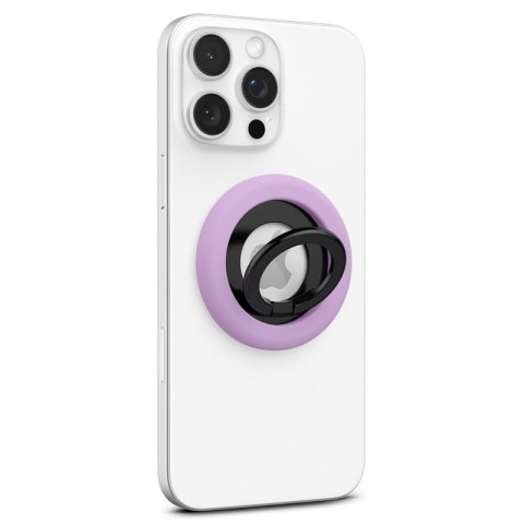 Spigen Nano Pop MagSafe Phone Ring - Magnetyczny uchwyt na palec z funkcją podstawki (Grape Purple)