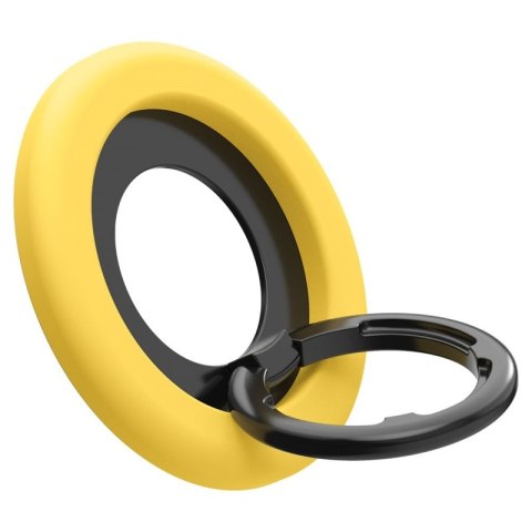 Spigen Nano Pop MagSafe Phone Ring - Magnetyczny uchwyt na palec z funkcją podstawki (Mango Yellow)