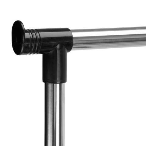 Wieszak stojący podwójny na kółkach WALERIA