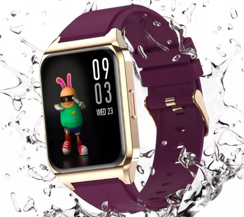 Smartwatch Damski RUBICON RNCE89 Gold Rose SMARUB163