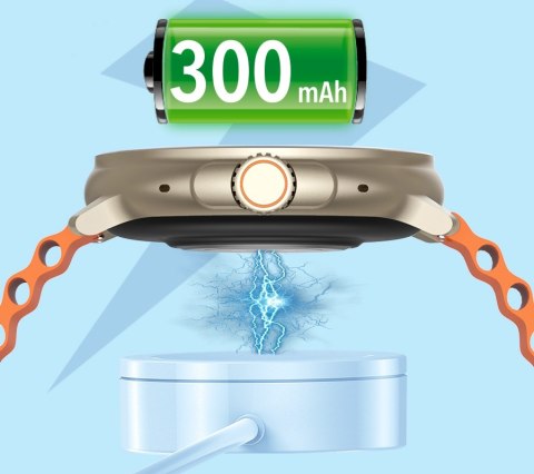 Smartwatch Damski RUBICON RNCF15 Tytan/Light Latte SMARUB260