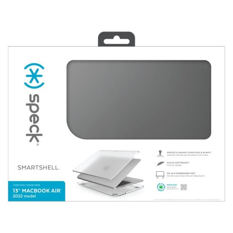 Speck SmartShell - Obudowa MacBook Air 13,6" M4 (2025) / M3 (2024) / M2 (2022) (Obsidian)