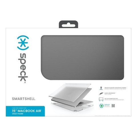 Speck SmartShell - Obudowa MacBook Air 15" M4 (2025) / M3 (2024) / M2 (2023) (Obsidian)