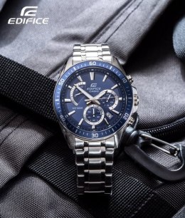 ZEGAREK MĘSKI CASIO EDIFICE EFR-552D-2AVUDF - 10ATM (zd094d) + BOX