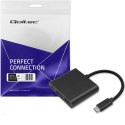 Qoltec Hub Adapter USB-C 3.1 5w1 | 4x USB 3.0 | micro USB