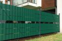 Taśma ogrodzeniowa PASKI 6 x 2,55mb BASIC 19cm PROTECTO™ ZIELONA + 12 klipsów GRATIS
