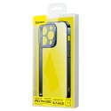 Zestaw ochronny BASEUS Glitter do iPhone 14 Pro Max (niebieski)