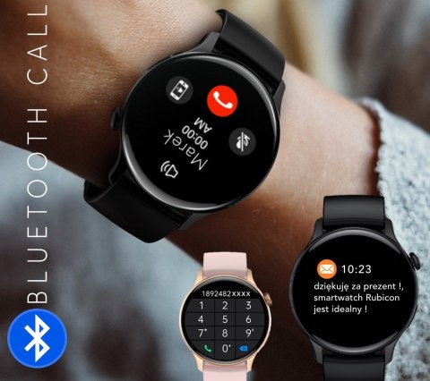 Smartwatch Damski RUBICON RNCF10 Rose Gold/Pink SMARUB239