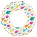 Koło do pływania kolorowe rybki 61 cm INTEX 59241