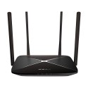 ROUTER AC12G, bezprzewodowy, dwupasmowy, 300/867 Mb/s, 802.11ac/n, 1WAN/3LAN GB, 4 anteny / MERCUSYS