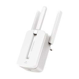 Repeater - wzmacniacz sygnału bezprzewodowego MW300RE V3, 300 Mb/s, 802.11n/g/b, 3 anteny / MERCUSYS