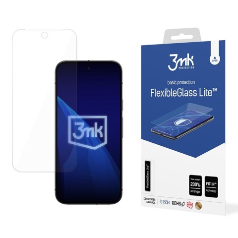 3mk FlexibleGlass Lite - Szkło hybrydowe do Google Pixel 9a