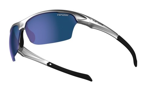 Okulary TIFOSI INTENSE metallic silver (1 szkło Smoke Blue Mirror 13% transmisji światła) (NEW).