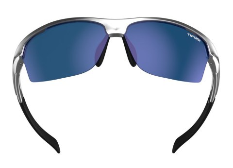 Okulary TIFOSI INTENSE metallic silver (1 szkło Smoke Blue Mirror 13% transmisji światła) (NEW).