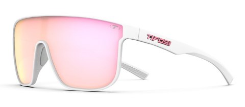 Okulary TIFOSI SANCTUM XL matte white (1 szkło Pink Mirror 13% transmisji światła) (NEW)