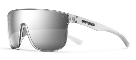 Okulary TIFOSI SANCTUM XL satin clear (1 szkło Silver Mirror 14.5% transmisji światła) (NEW)