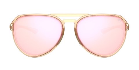 Okulary TIFOSI SELCA crystal brown (1 szkło Pink Mirror 13% transmisji światła) (NEW)