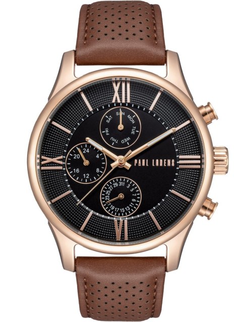 ZEGAREK MĘSKI PAUL LORENS - PL11652A6-1B1 (zg355e) + BOX