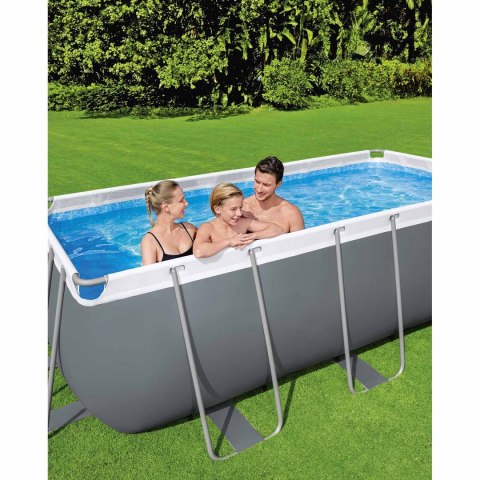 Basen stelażowy ogrodowy 412 x 201 x 122 cm 10w1 BESTWAY 56457N