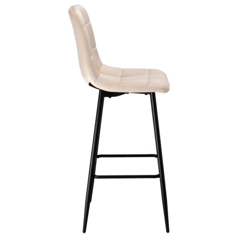 Hoker barowy Hamilton beżowy Velvet