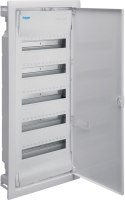 Rozdzielnica p/t z drzwiami metalowymi, 5 rzędów, 60 modułów, IP30, HAGER Volta VU60NC