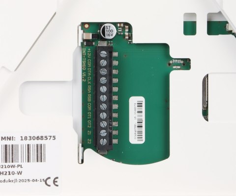 KLAWIATURA GRAFICZNA DO CENTRALI ALARMOWEJ INT-TSH210-W SATEL