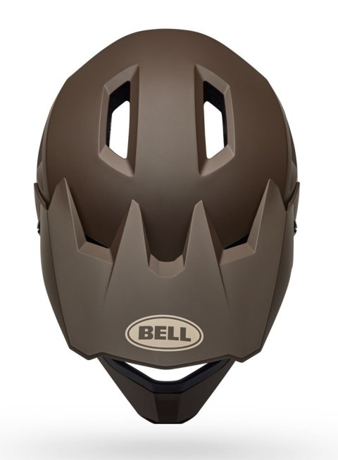 Kask full face BELL SANCTION 2 matte dark brown roz. M (55-57 cm) (NEW 2025)