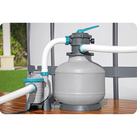 Pompa piaskowa 11355 l/h + piasek 50kg Bestway 58486