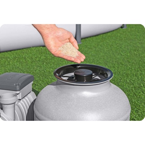 Pompa piaskowa 8327 l/h + piasek 25kg Bestway 58499