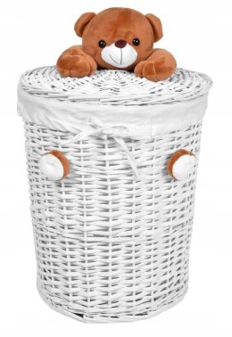 Zestaw koszy wiklinowych Miś 15L 40L 75L