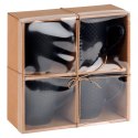 Ceramiczne Kubki do Kawy Herbaty Ceramiczne Dekoracyjne VILDE 400 ml 4 szt.