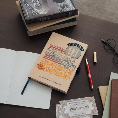 Harry Potter - Notatnik / Notes A5 z długopisem Platform 9 3/4
