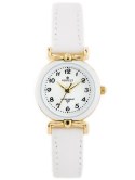 ZEGAREK DZIECIĘCY PERFECT LP004-02 - KOMUNIJNY - biały (zp801a) + BOX