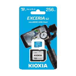Karta pamięci microSD 256 GB UHS-I U1 Kioxia z adapterem