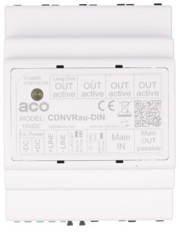 ROZDZIELACZ AKTYWNY VIDEO CDNVRAU-DIN ACO