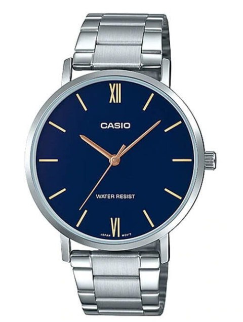 ZEGAREK MĘSKI CASIO MTP-VT01D-2B (zd165n) + BOX