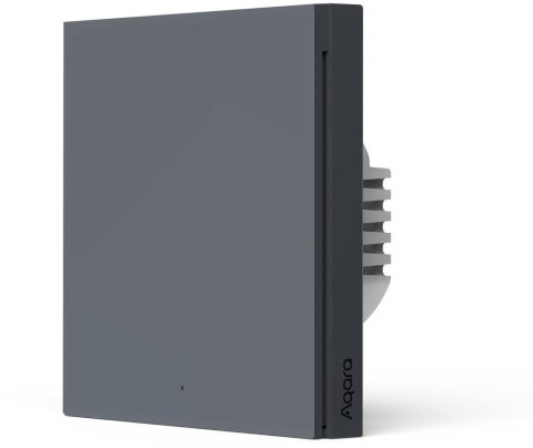 Aqara Smart Wall Switch H1 Szary pojedynczy z przewodem neutralnym