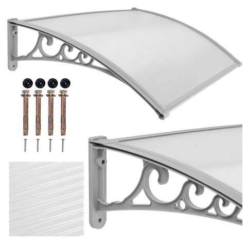 Daszek nad drzwi Sano 80x120cm szary