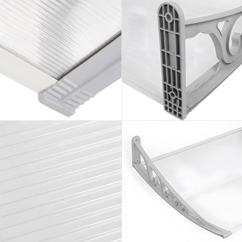 Daszek nad drzwi Sano 80x120cm szary