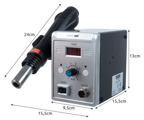 STACJA LUTOWNICZA NA GORĄCE POWIETRZE BIGSTREN-21708 700 W BIGSTREN