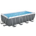 Basen ogrodowy stelażowy 488 x 244 x 122 cm 18w1 Bestway 56670