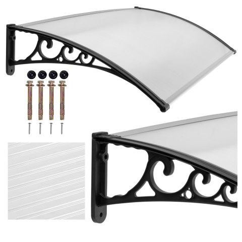 Daszek nad drzwi Beno 80x150cm czarny