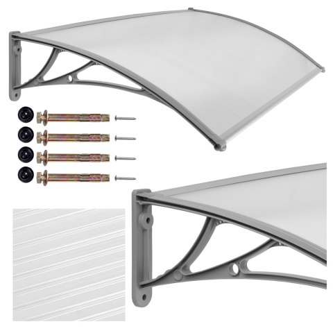 Daszek nad drzwi Eko 80x150cm szary