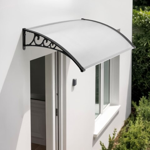 Daszek plastikowy Miko 100x150cm czarny