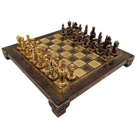Ekskluzywne szachy metalowe Bizancjum - S1CBRO