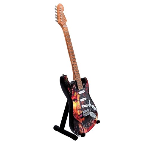 Mini Gitara Jim Morrison The Doors - Drewno Mahoniowe - MGT-6569