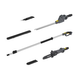 Teleskopowe nożyce akumulatorowe + piła 2w1 Rebel