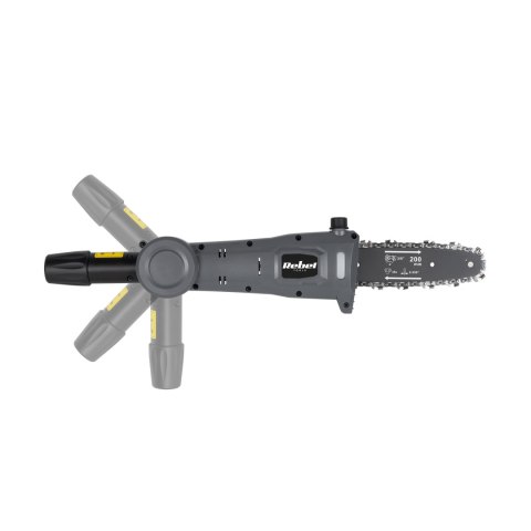 Teleskopowe nożyce akumulatorowe + piła 2w1 Rebel