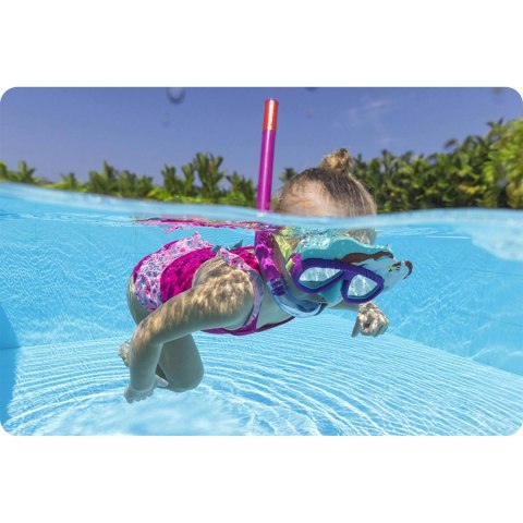 Zestaw do nurkowania dla dzieci różowy Bestway 24059
