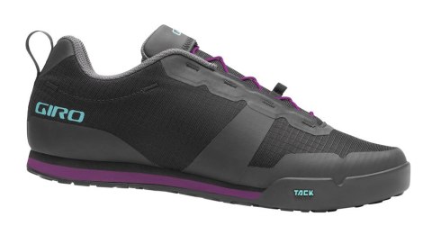 Buty damskie GIRO TRACKER FASTLACE W black throwback purple roz.38 (WYPRZEDAŻ -50%)